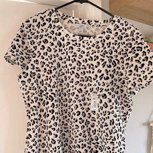 Cheetah print top